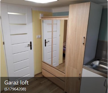 Garaż loft